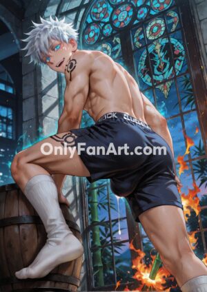 The Hottest Anime Guys Of All Time - Satoru Gojo