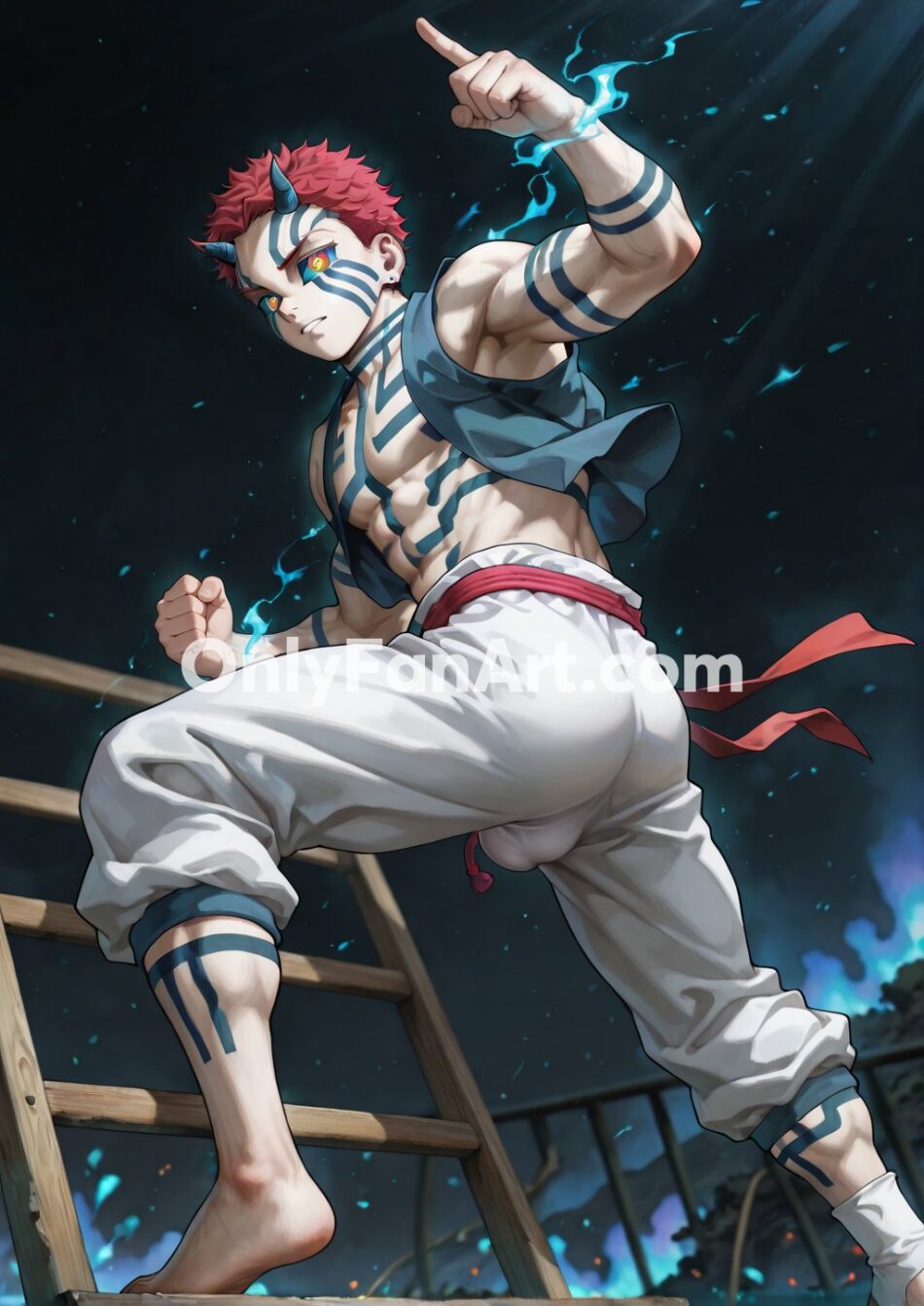 Akaza Hakuji OnlyFanArt Fanart 9442072