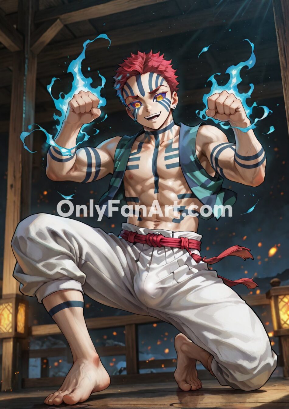 Akaza Hakuji OnlyFanArt Fanart 9497177